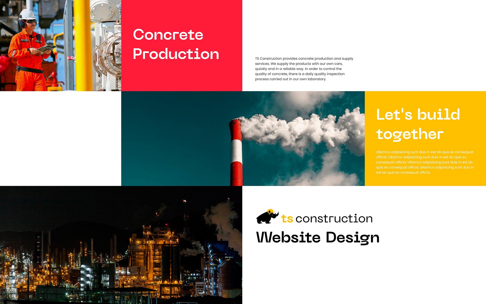 Website Design for TS Construction