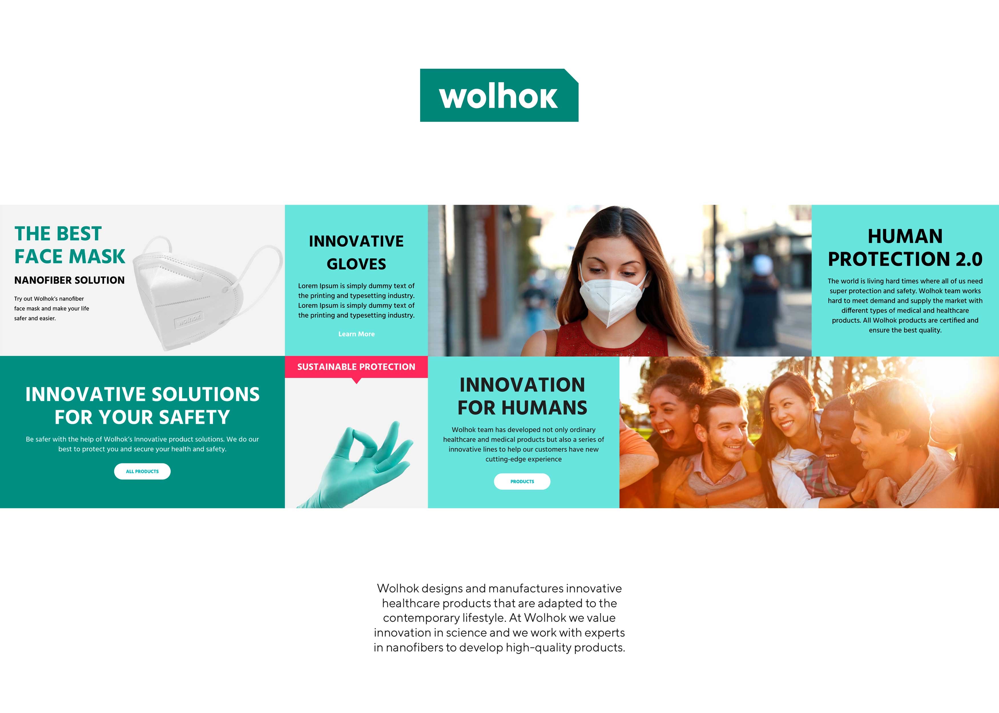 Website Design for Wolhok